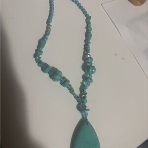 Turquoise Beaded Necklace